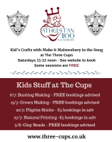 Crown Making Workshop at The Three Cups